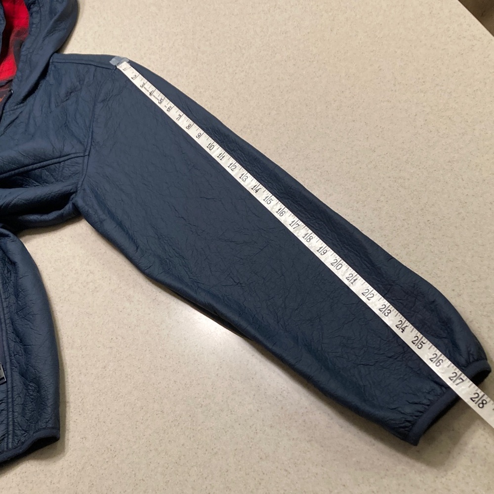 Weatherproof Brand Faux Leather Fleece Lined Hooded Jacket  Women Size M - Picture 7 of 14